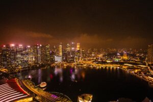 Average salary in Singapore – Marina Bay skyline